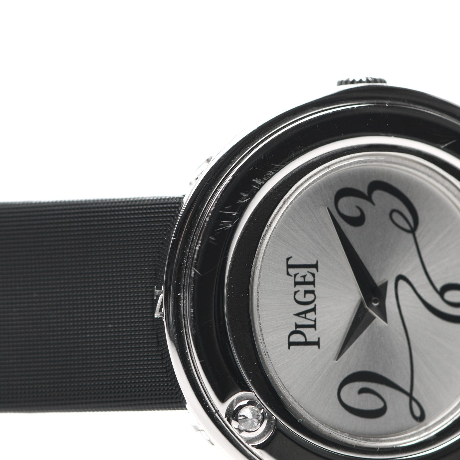 Piaget 18K White Gold Satin Diamond 29mm Possession Quartz Watch 6 of 7