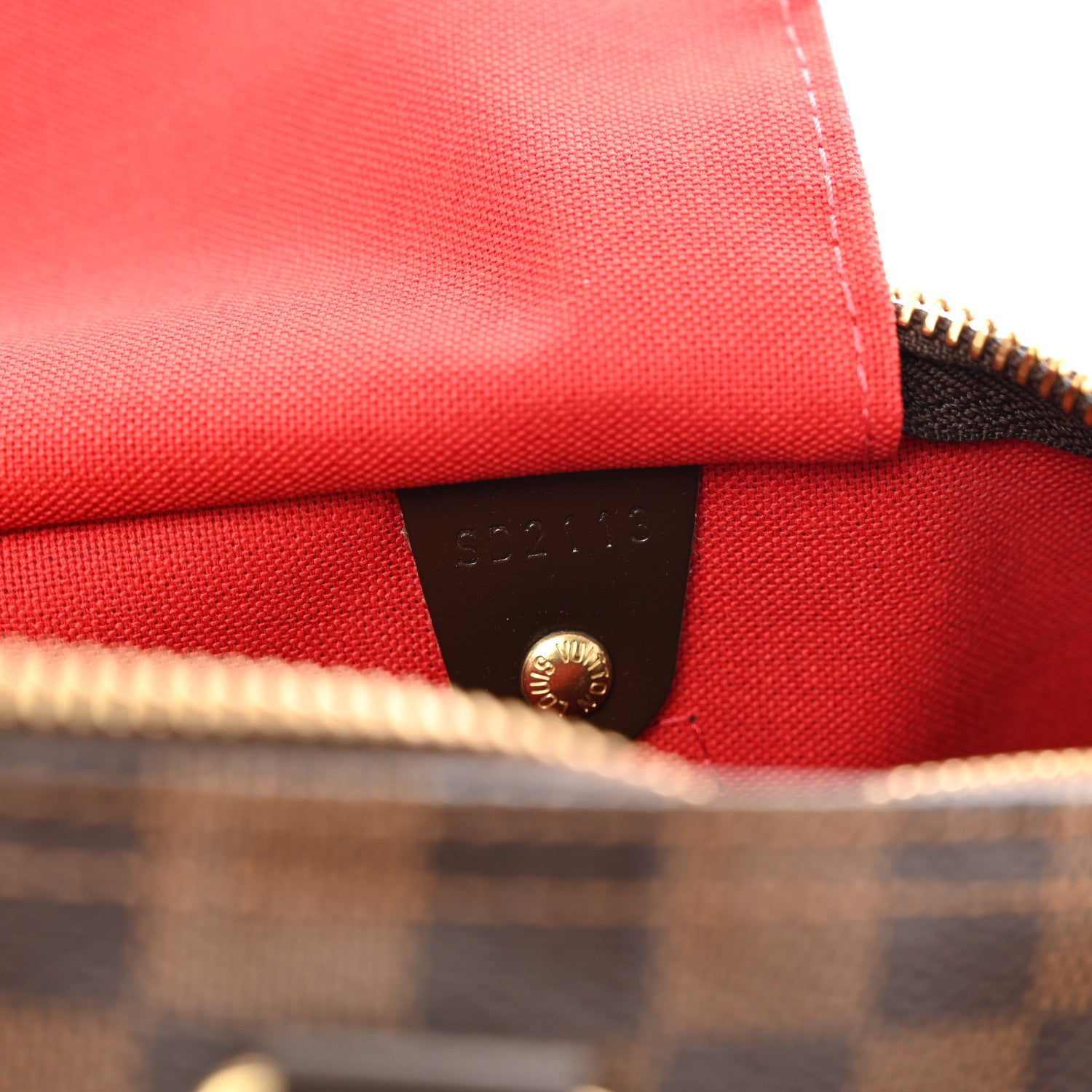 Louis Vuitton Damier Ebene Speedy 30 8 of 10