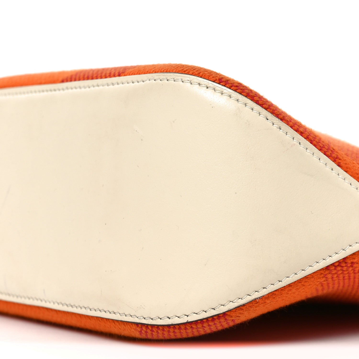 Hermes Swift Toile H Cabas H En Biais 27 Orange 10 of 11