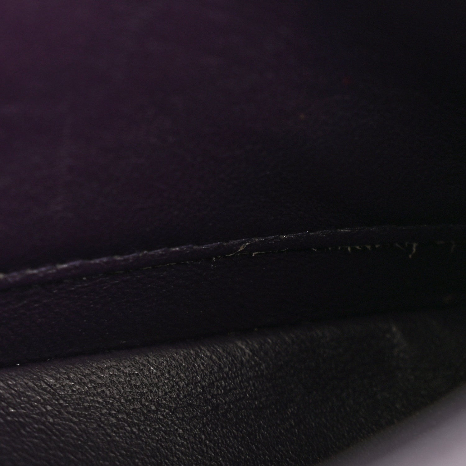Chanel Caviar Quilted Small Double Flap Dark Purple 12 of 15