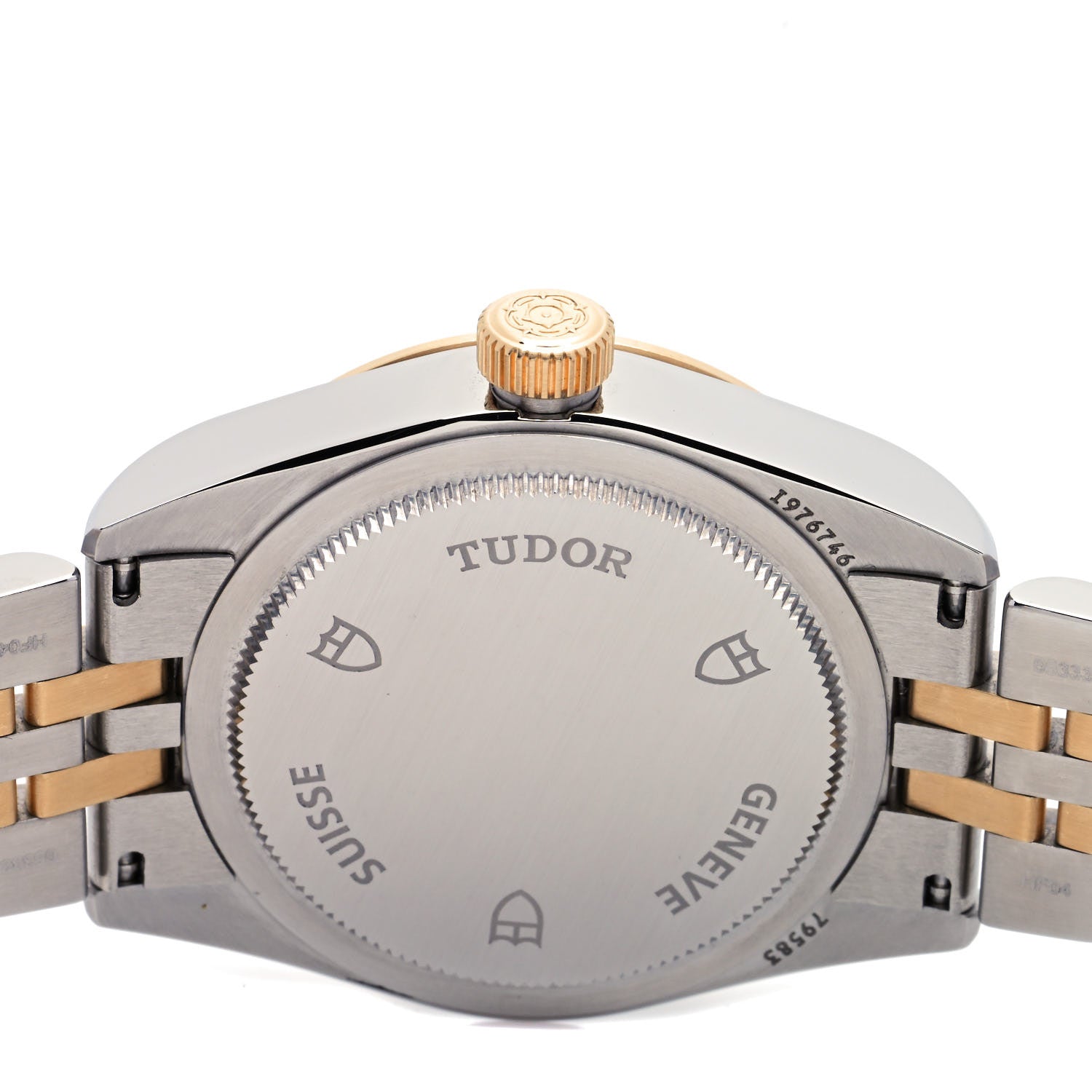 TUDOR Stainless Steel 18K Yellow Gold 32mm Black Bay Automatic Watch Champagne 79583 4 of 5
