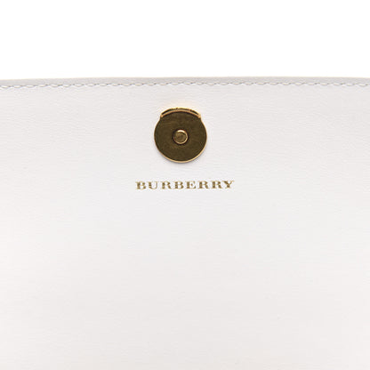 Burberry Vintage Check Henley Wallet On Chain Chalk White 6 of 9