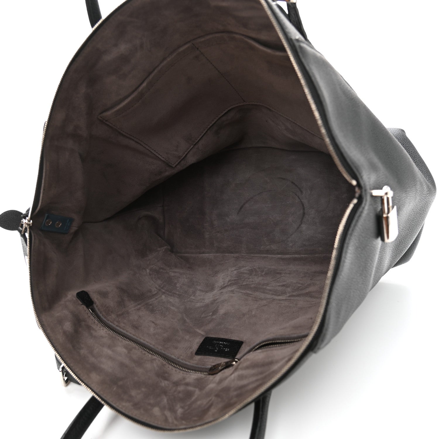 Louis Vuitton Veau Cachemire Soft Lockit MM Black 5 of 12