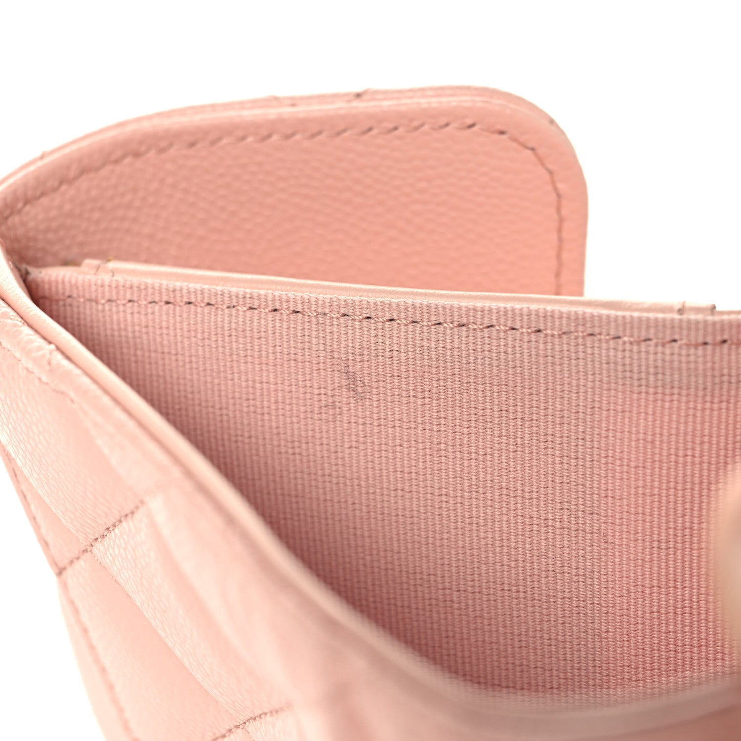 Chanel Caviar Quilted Medium Flap Wallet Light Pink 9 of 10
