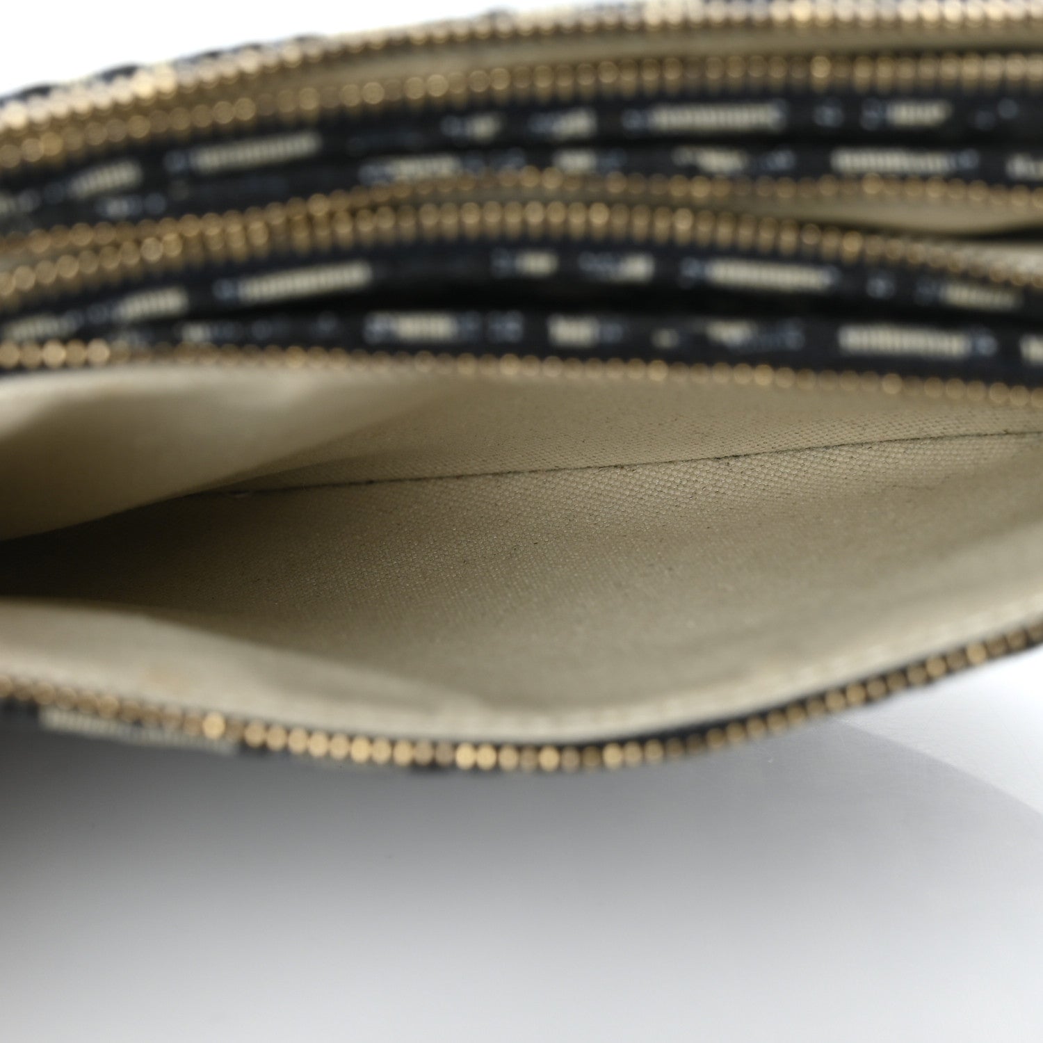 Christian Dior Oblique Saddle Pouch With Strap Navy Blue 7 of 11