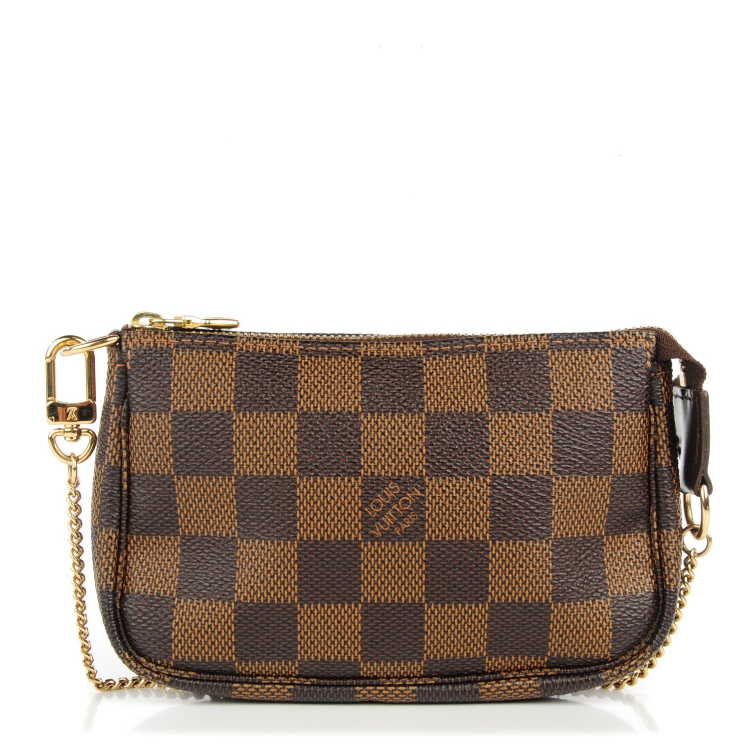 Louis Vuitton Damier Ebene Mini Pochette Accessories 1 of 7