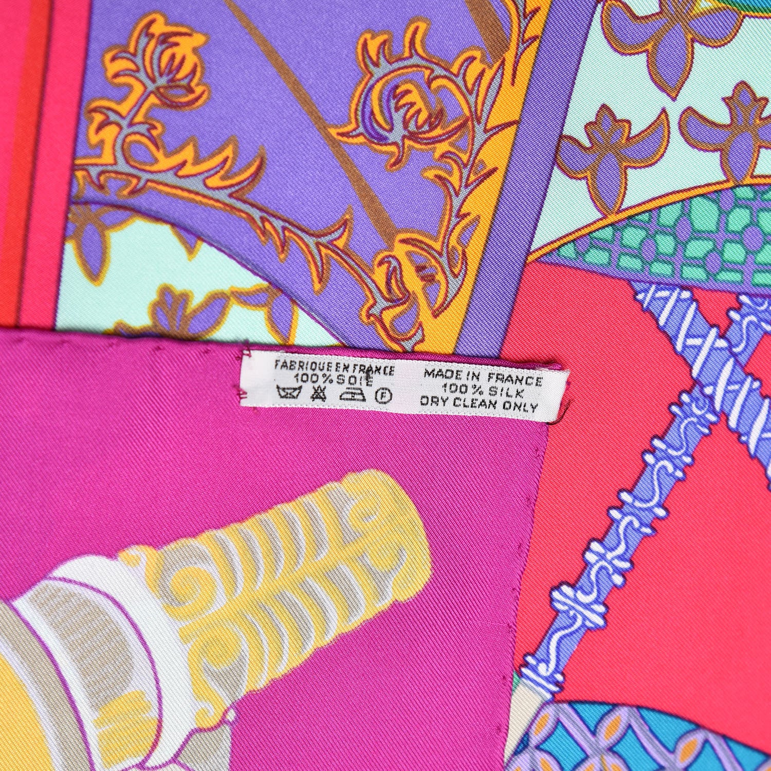 Hermes Silk Etendards et Bannieres Scarf 90 5 of 5