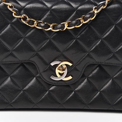 Chanel Lambskin Quilted Small Double Flap Black 11 of 11