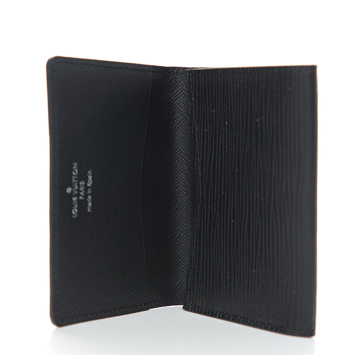 Louis Vuitton Epi Enveloppe Carte De Visite Black 4 of 5