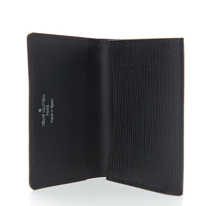 Louis Vuitton Epi Enveloppe Carte De Visite Black 4 of 5