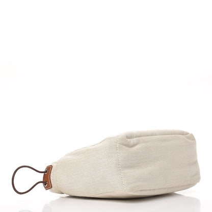 Hermes Canvas Barenia Fourbi 25 MM Pouch Naturel Fauve 4 of 9