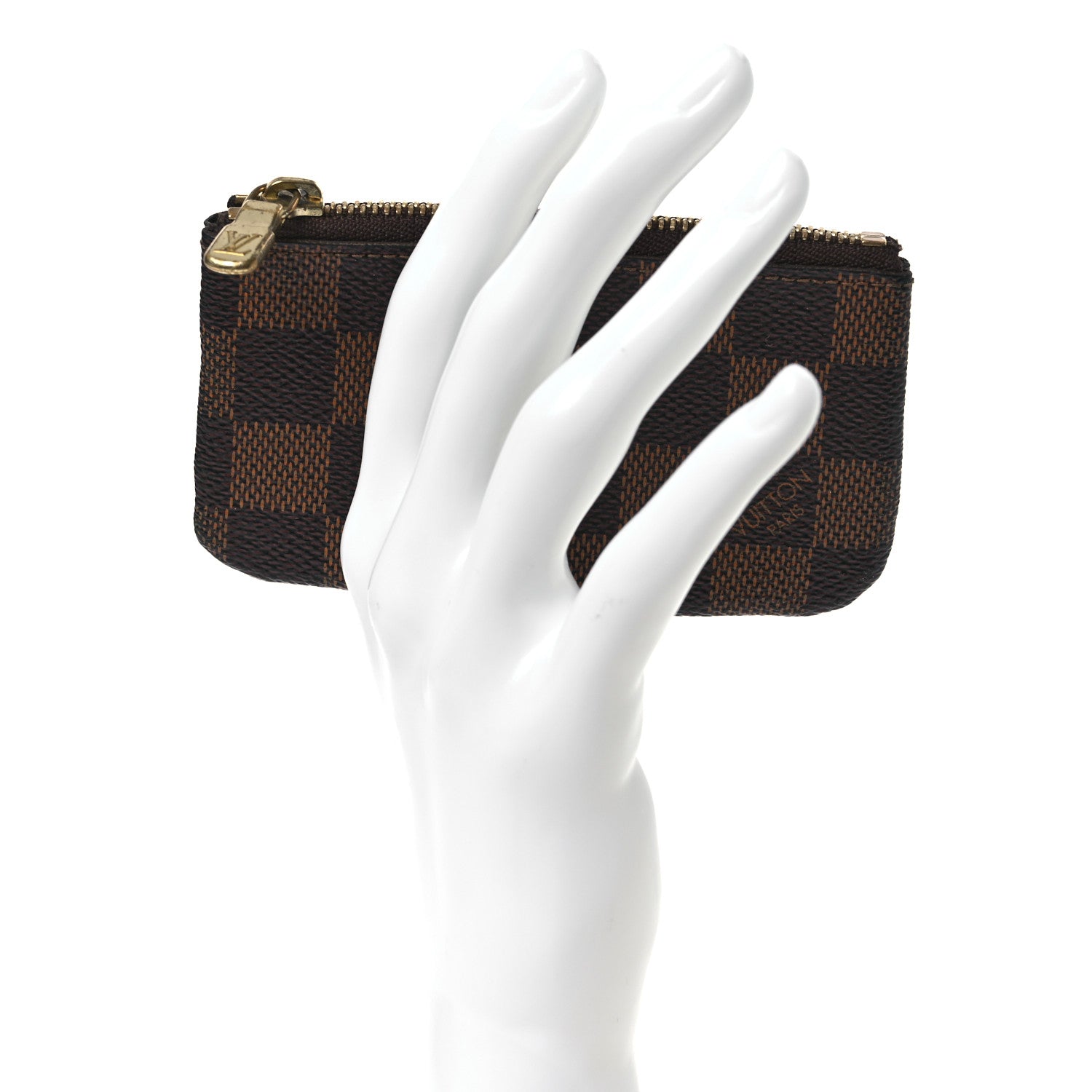 Louis Vuitton Damier Ebene Key Pouch 2 of 7
