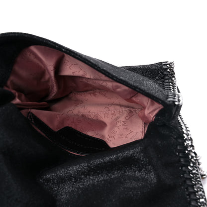 Stella McCartney Shaggy Deer Mini Falabella Shoulder Bag Black 5 of 8