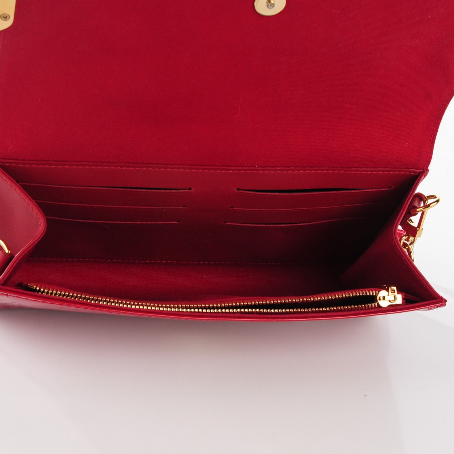 Louis Vuitton Vernis Rossmore MM Pomme D'amour 7 of 7