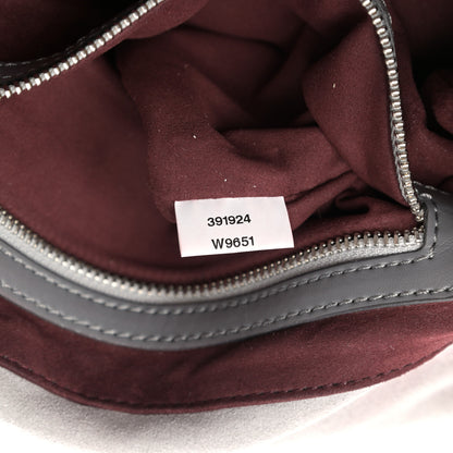 Stella McCartney Shaggy Deer Quilted Small Beckett Chain Shoulder Bag Grey 7 of 13