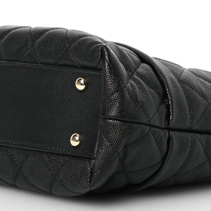 Chanel Caviar Quilted Rolled Up Tote Black 12 of 14