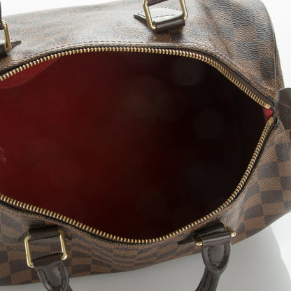 Louis Vuitton Damier Ebene Speedy 30 5 of 10