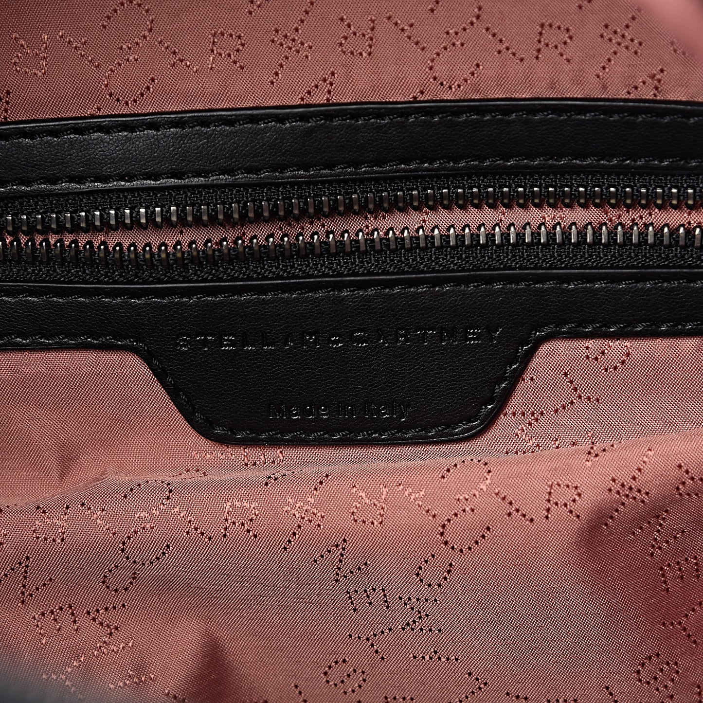 Shaggy Deer Small Falabella Backpack Black