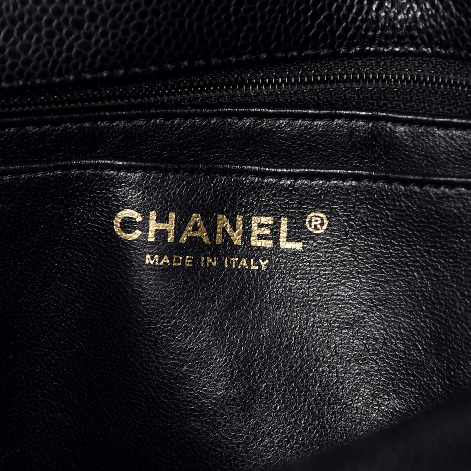 Chanel Caviar Quilted Jumbo Single Flap Black 6 of 9