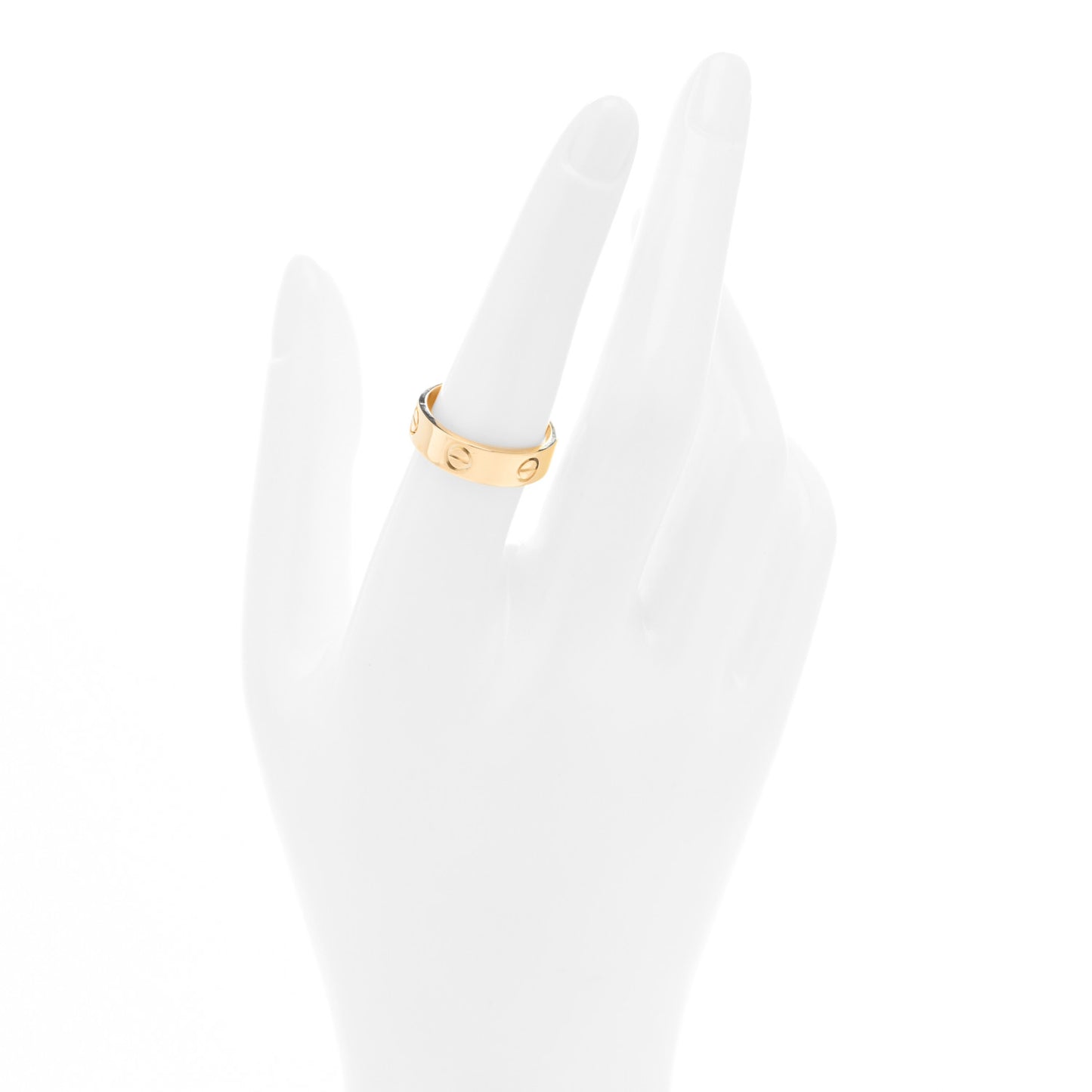 18K Yellow Gold 5.5mm LOVE Ring 56 7.5