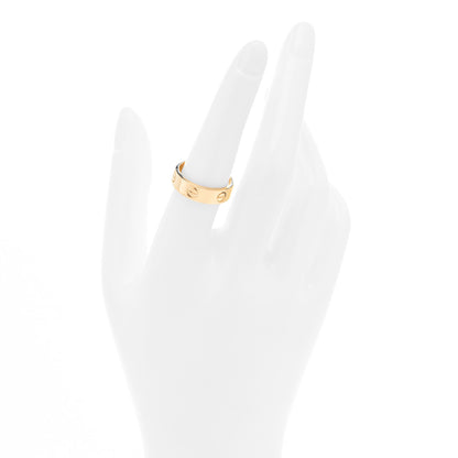Cartier 18K Yellow Gold 5.5mm LOVE Ring 56 7.5 2 of 5