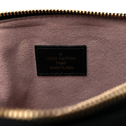 Louis Vuitton Lambskin Embossed Monogram Coussin PM Black 8 of 12
