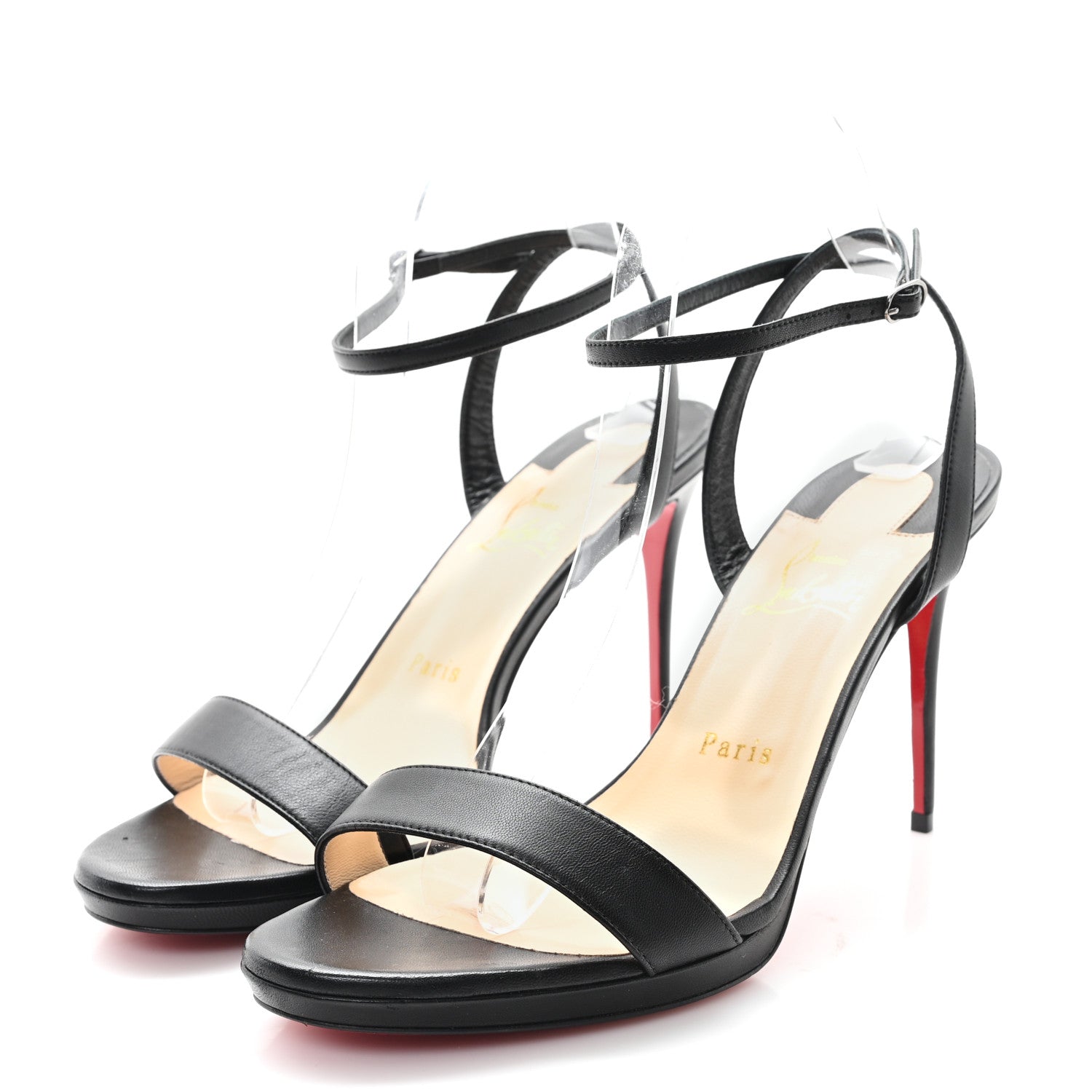 Christian Louboutin Nappa Loubi Queen 120 Pumps 40 Black 4 of 8