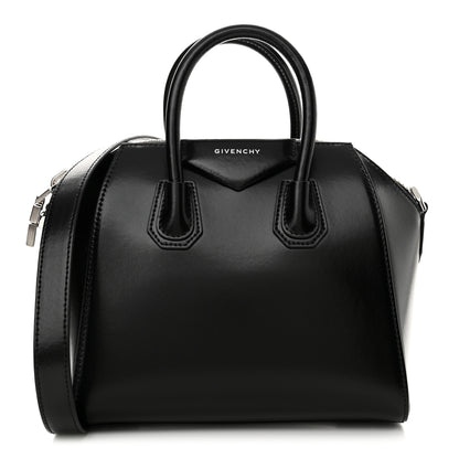 Givenchy Shiny Lord Calfskin Mini Antigona Black 1 of 10