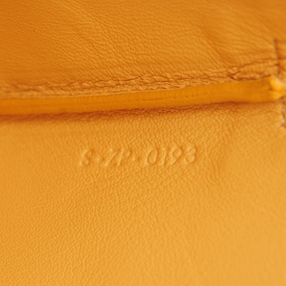 Celine Lambskin Bi-Color Solo Clutch Pouch Beige Butter 7 of 7