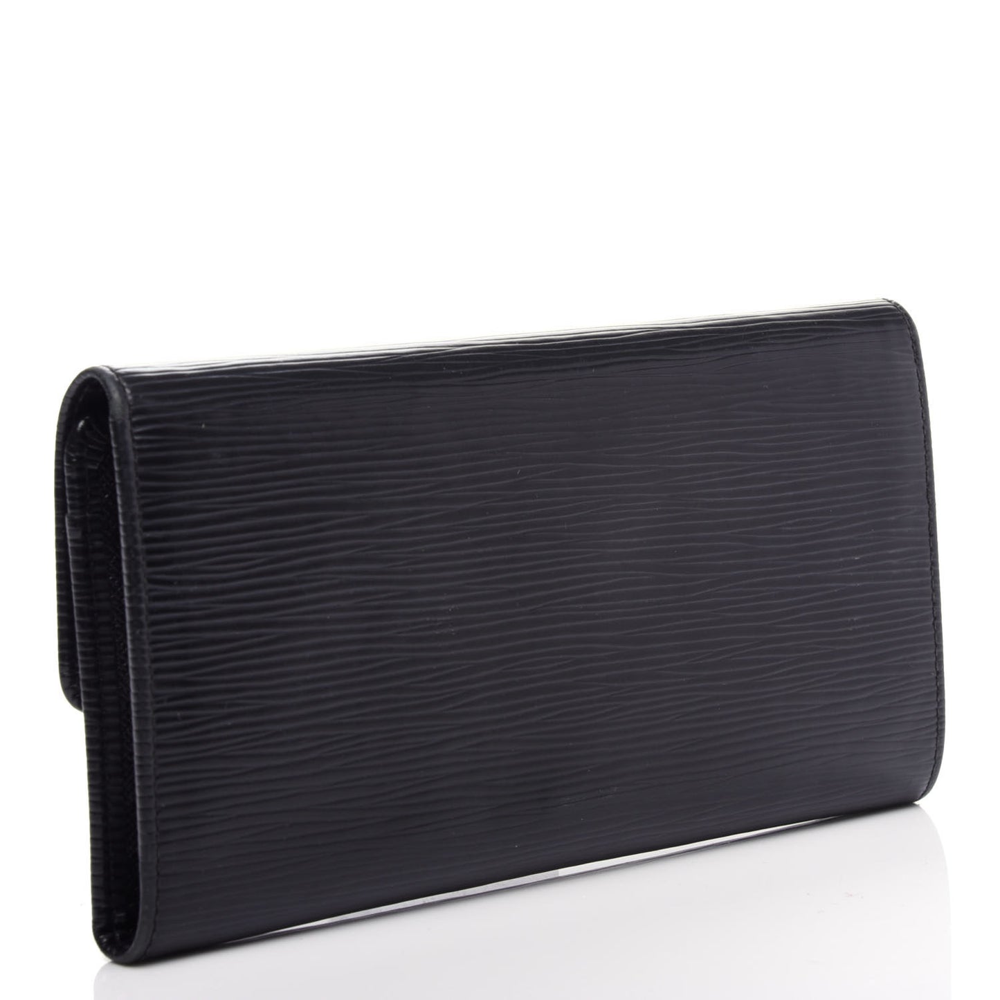 Epi Porte Tresor International Wallet Black