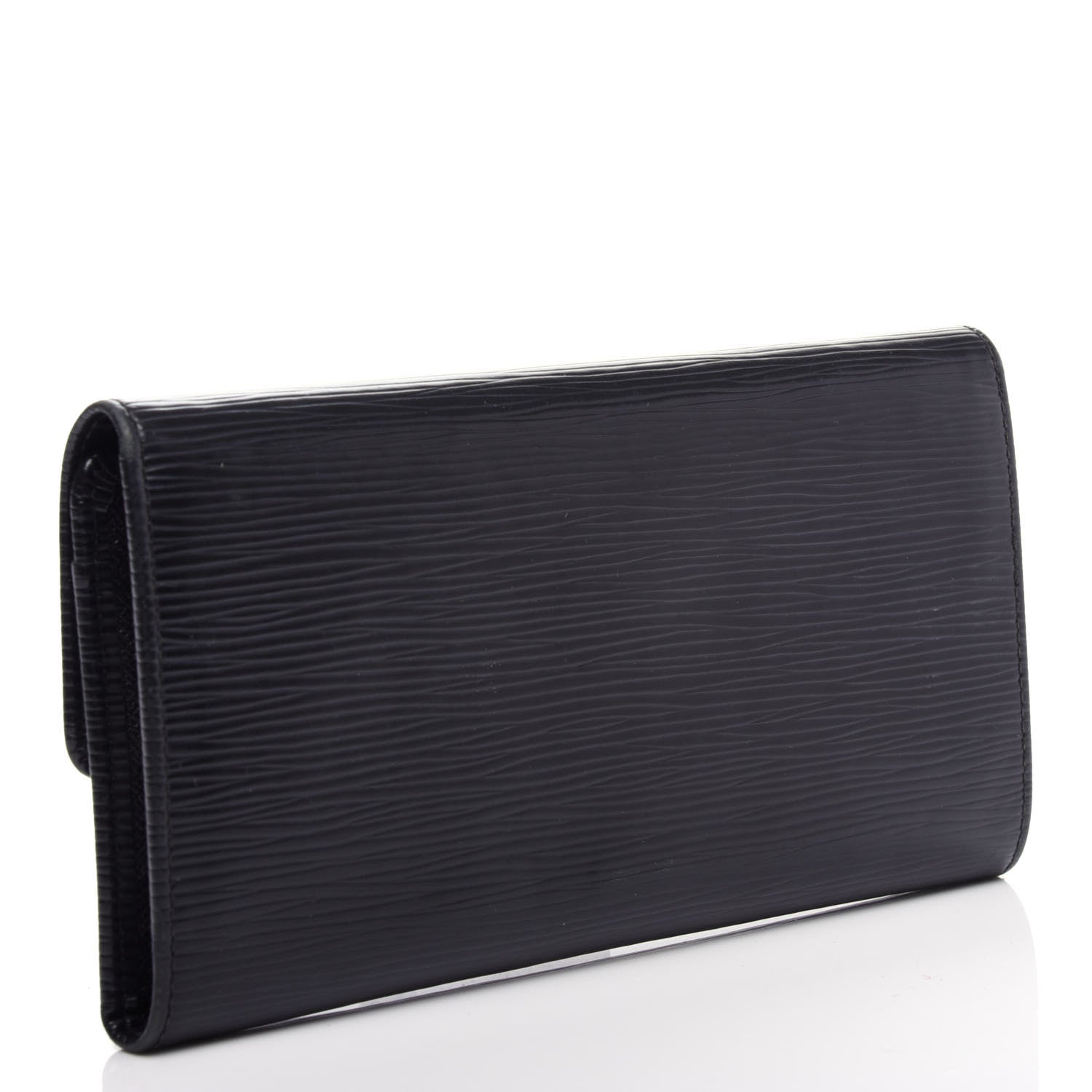 Louis Vuitton Epi Porte Tresor International Wallet Black 3 of 8