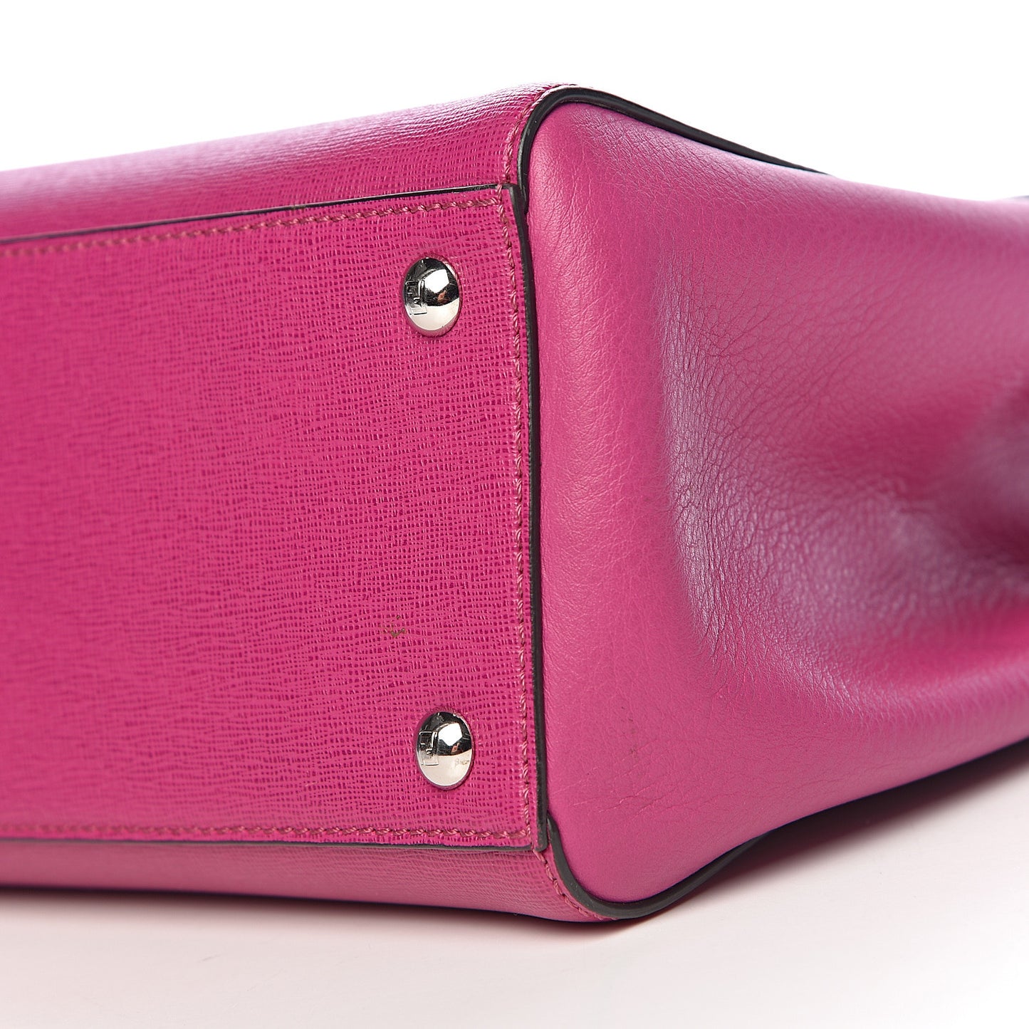 Vitello Elite Petite 2Jours Tote Magenta