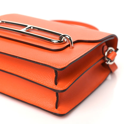 Hermes Evercolor Mini Sac Roulis Feu 10 of 12