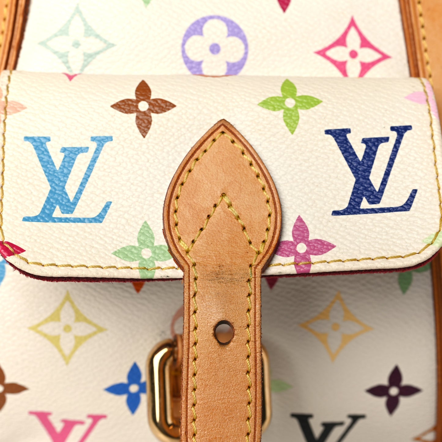 Monogram Multicolor Priscilla White