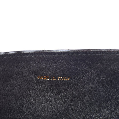Chanel Lambskin Quilted CC Tassel Shoulder Flap Bag Black 7 of 13