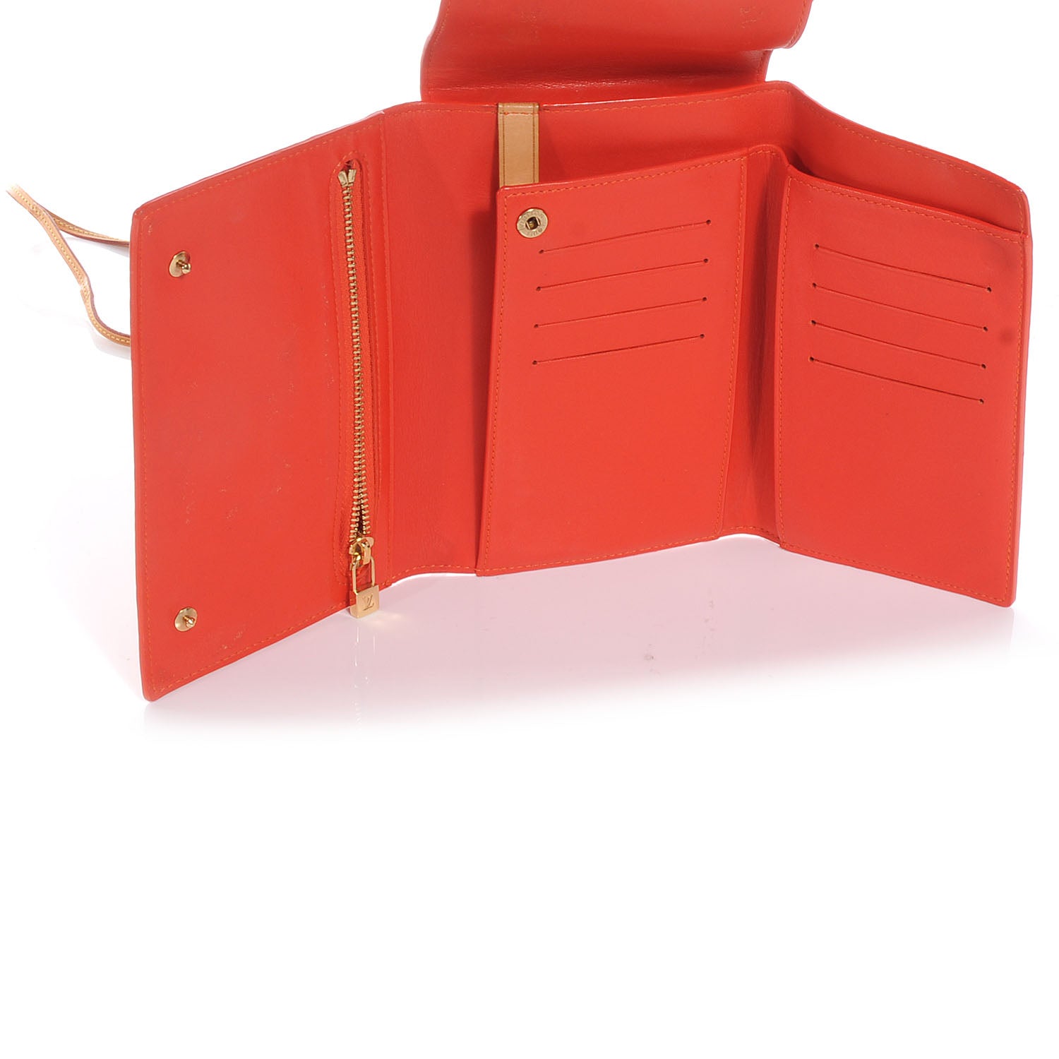 Louis Vuitton Vernis Walker Wallet Orange 6 of 8