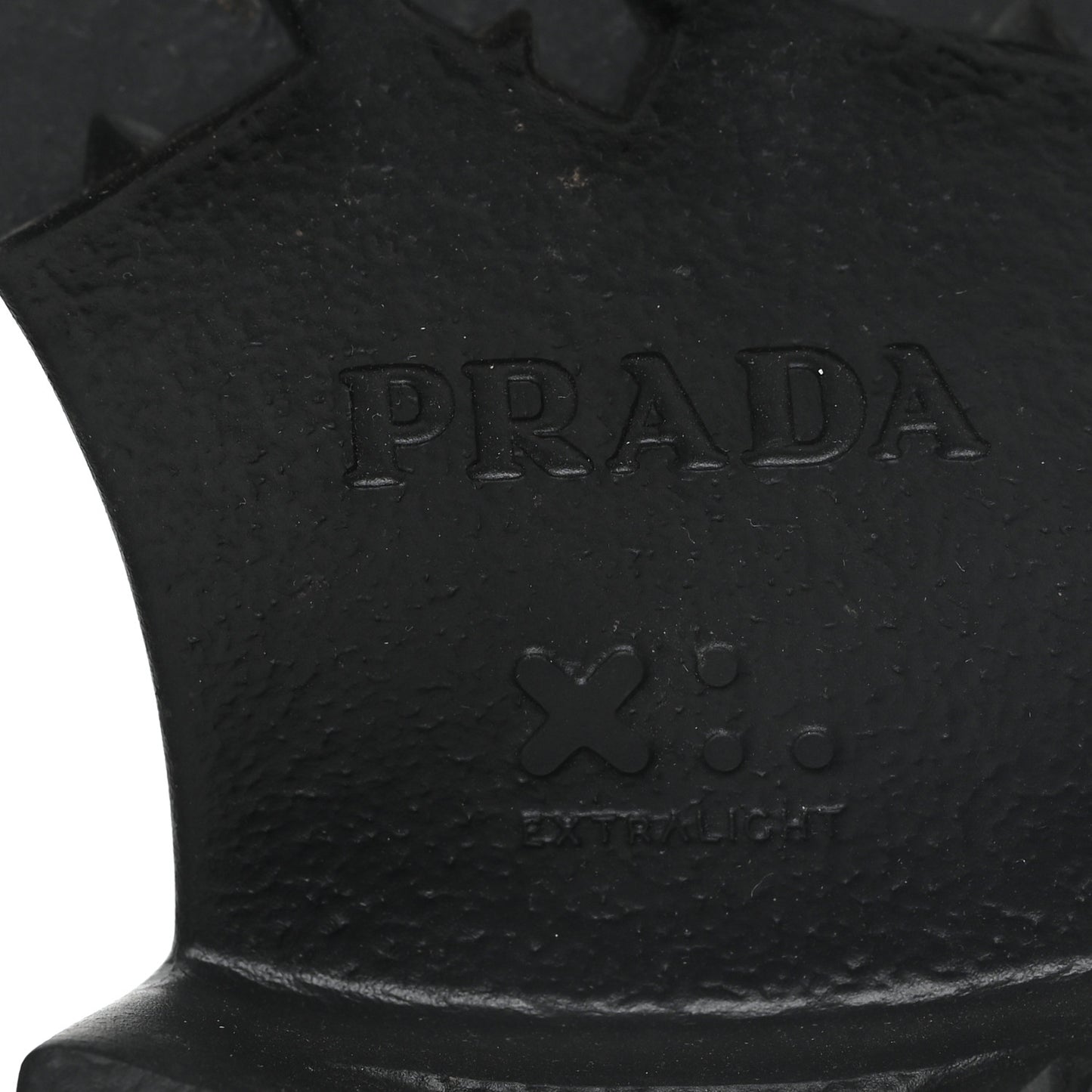Spazzolato Rois Metal Triangle Logo Monolith 55mm Loafers 36.5 Black