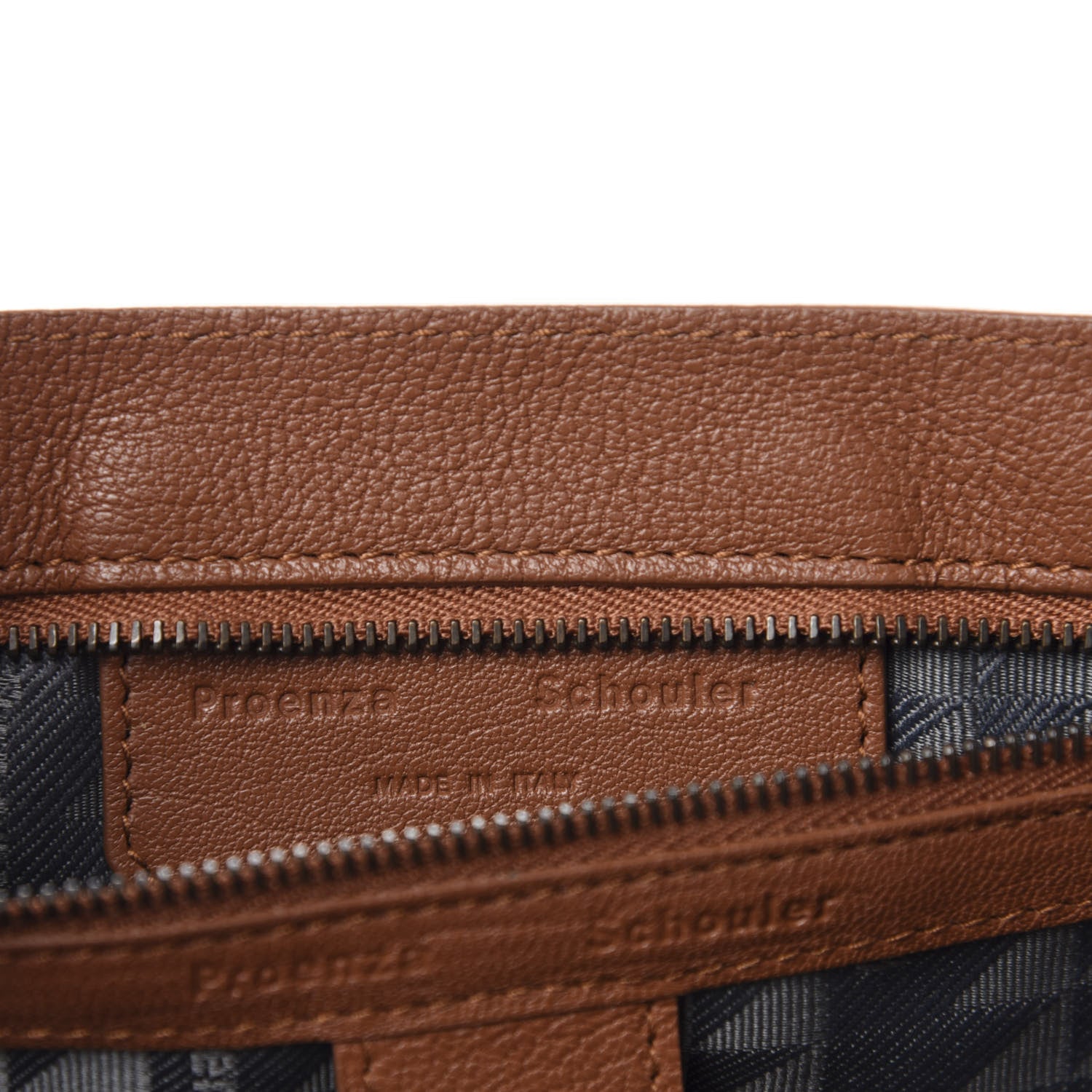 Proenza Schouler Lambskin Medium PS1 Satchel Saddle 9 of 11