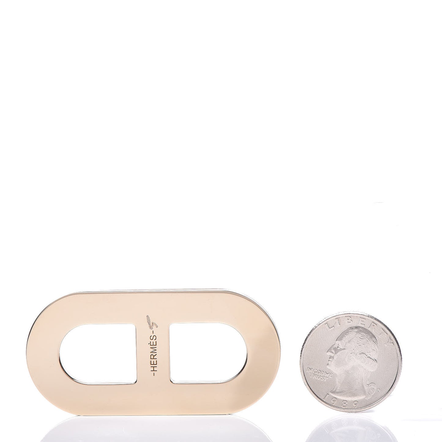 Palladium Permabrass Chaine D Ancre Scarf Ring