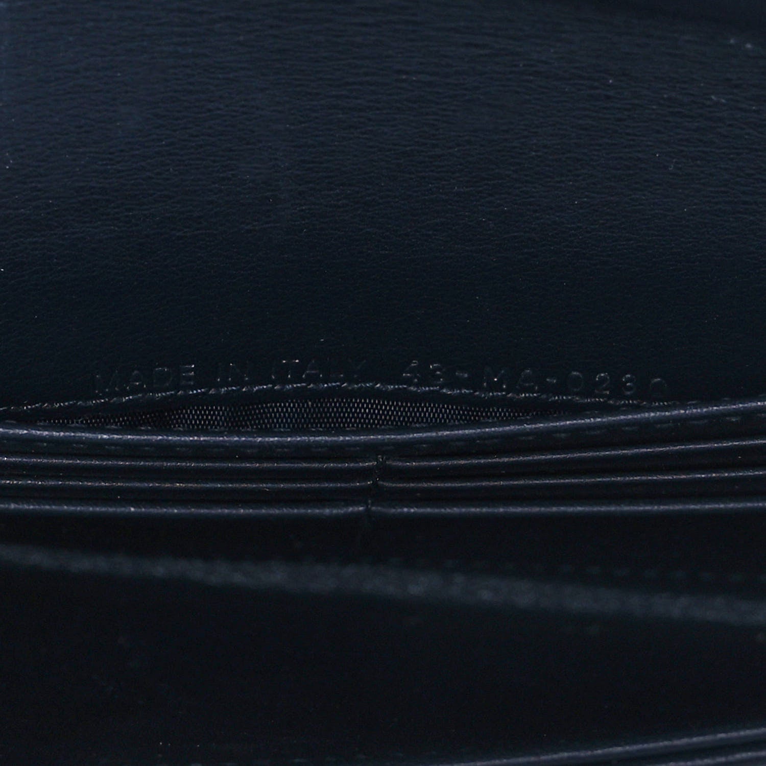 Christian Dior Oblique Saddle Chain Long Wallet Blue 9 of 10