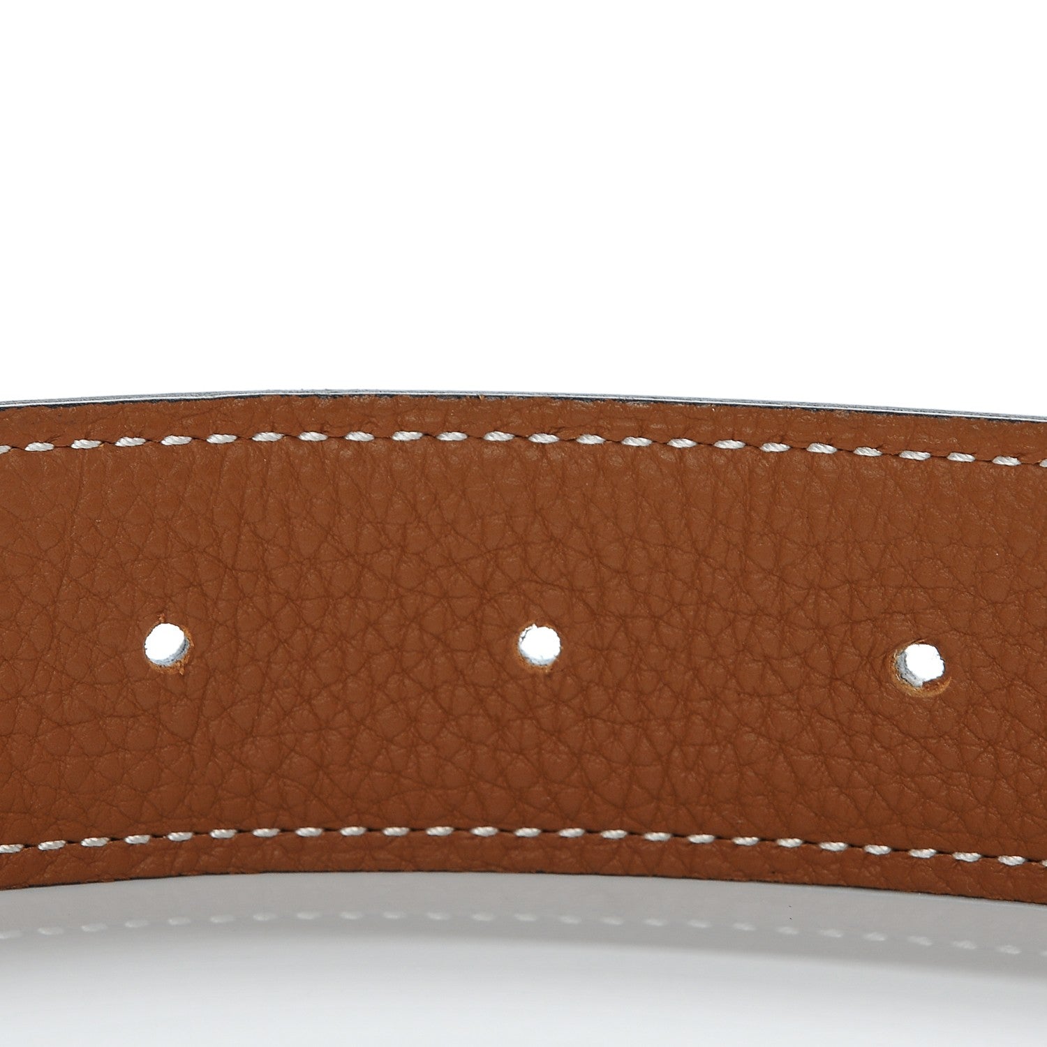 Hermes Box Togo 32mm Collier De Chien CDC Belt 85 Black Gold 6 of 6