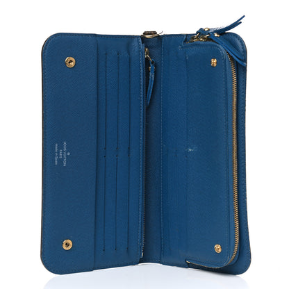 Louis Vuitton Monogram Insolite Wallet Blue 4 of 10
