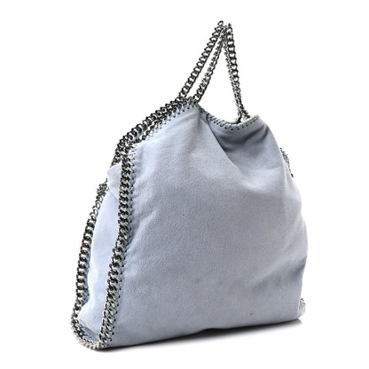 Stella McCartney Shaggy Deer Falabella Fold Over Tote Ice Blue 2 of 9