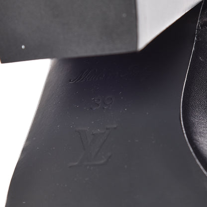 Louis Vuitton Patent Calfskin Monogram Fireball Ankle Boots 39 Black 6 of 10