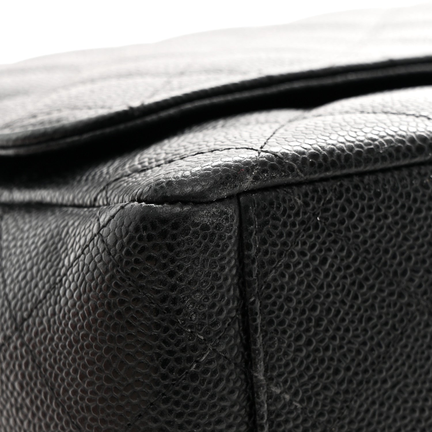 Chanel Caviar Quilted Maxi Double Flap Black 20 of 27