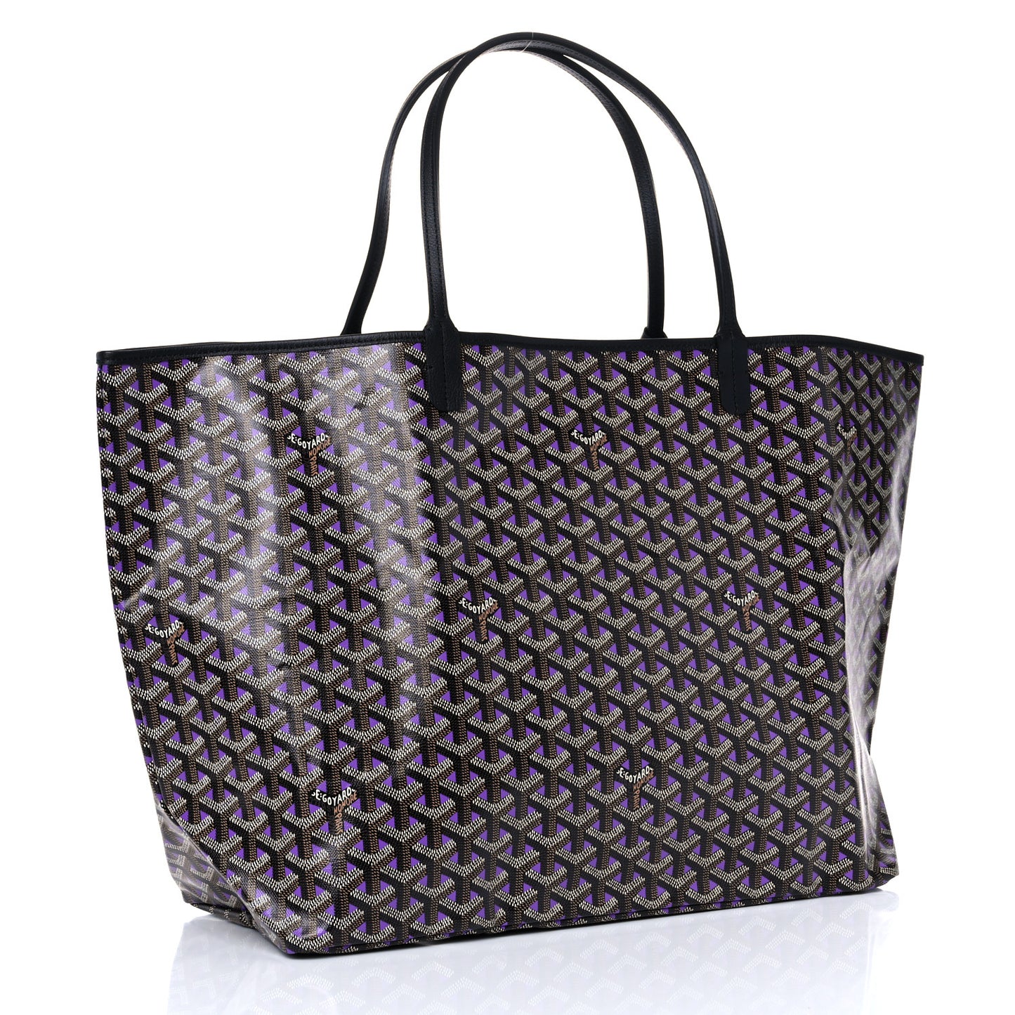 Goyardine Saint Louis Claire Voie GM Black Purple