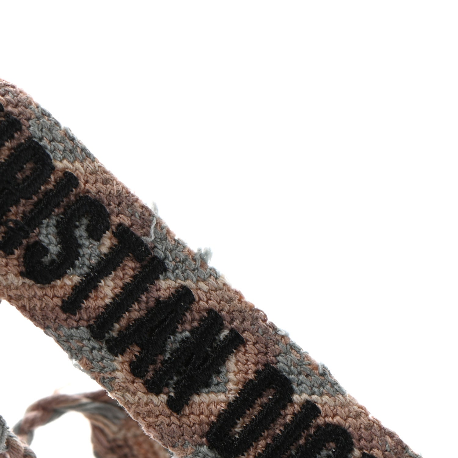 Christian Dior Woven Cotton J'Adior Friendship Bracelet Blue Nude 5 of 7