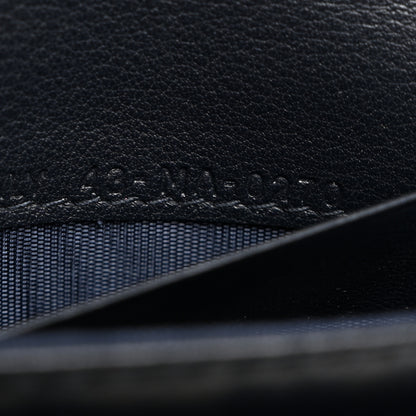 Christian Dior Oblique Saddle Card Holder Blue 8 of 8