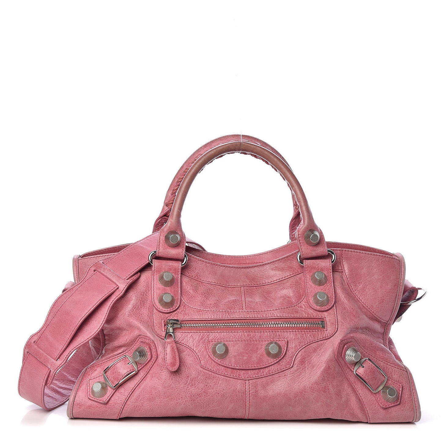 Agneau Giant 21 Silver Hardware Part Time Framboise