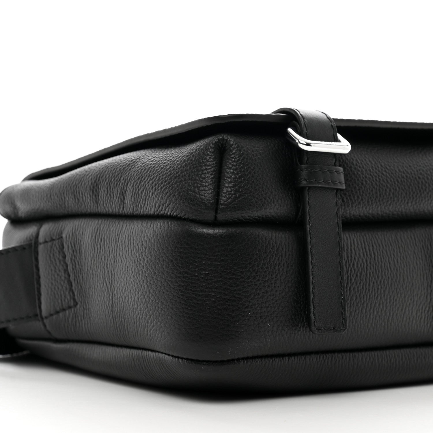 Loewe Soft Grained Calfskin XS Military Messenger Bag Black 8 of 9